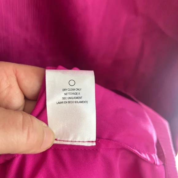 Sachin & Babi Chelsea One-Shoulder Gown – Dragonfruit – Size 8 NEW! - Picture 9 of 12